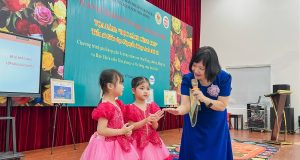 Chuyên đề “ĐỌC SÁCH CÙNG CON” tại trường Mầm non Hoa Hồng