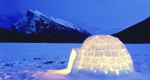 Các bạn có biết ngôi lều tuyết ở Bắc Cực không?