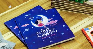 Bay bổng cùng Bông An (Đọc “The girl on the moon – Cô gái trên trăng” (Bông An, Nhã Nam & NXB Hội nhà văn, 2016)