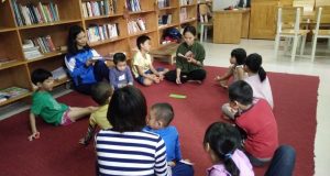 Buổi đọc sách “Các bạn của Đam Đam” (Vũ Hùng, NXB Kim Đồng, 2017) – Ecopark