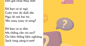 Bài thơ “Đố bạn”