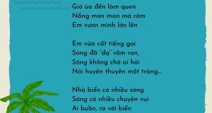 Bài thơ “Biển”