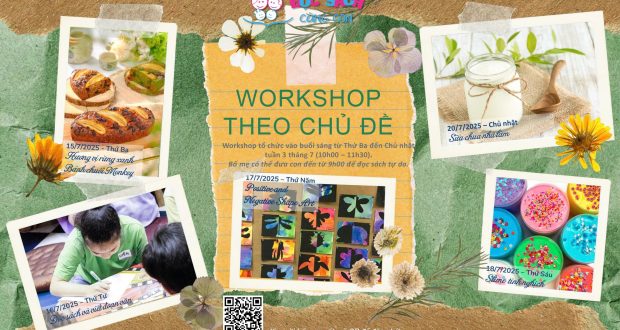 Khám phá mùa hè 2025 với loạt hoạt động trải nghiệm sáng tạo dành cho trẻ em